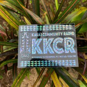 KKCR Glitter Sticker